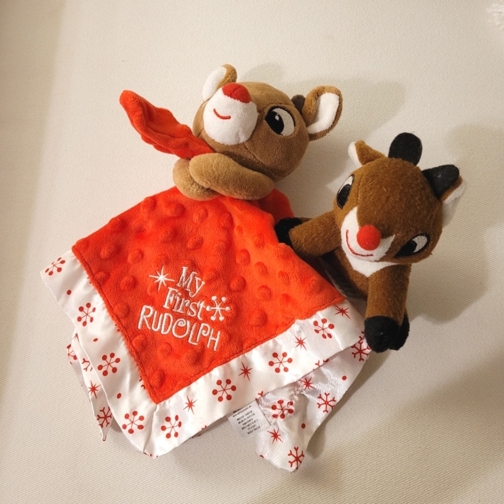 Rudolph The Red Nose Reindeer Christmas Gifts Bundle - EUC